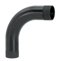 Curva Longa 90° 1" Eletroduto Roscável Preto