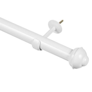 Kit Varo de Cortina Elegance 2m Branco