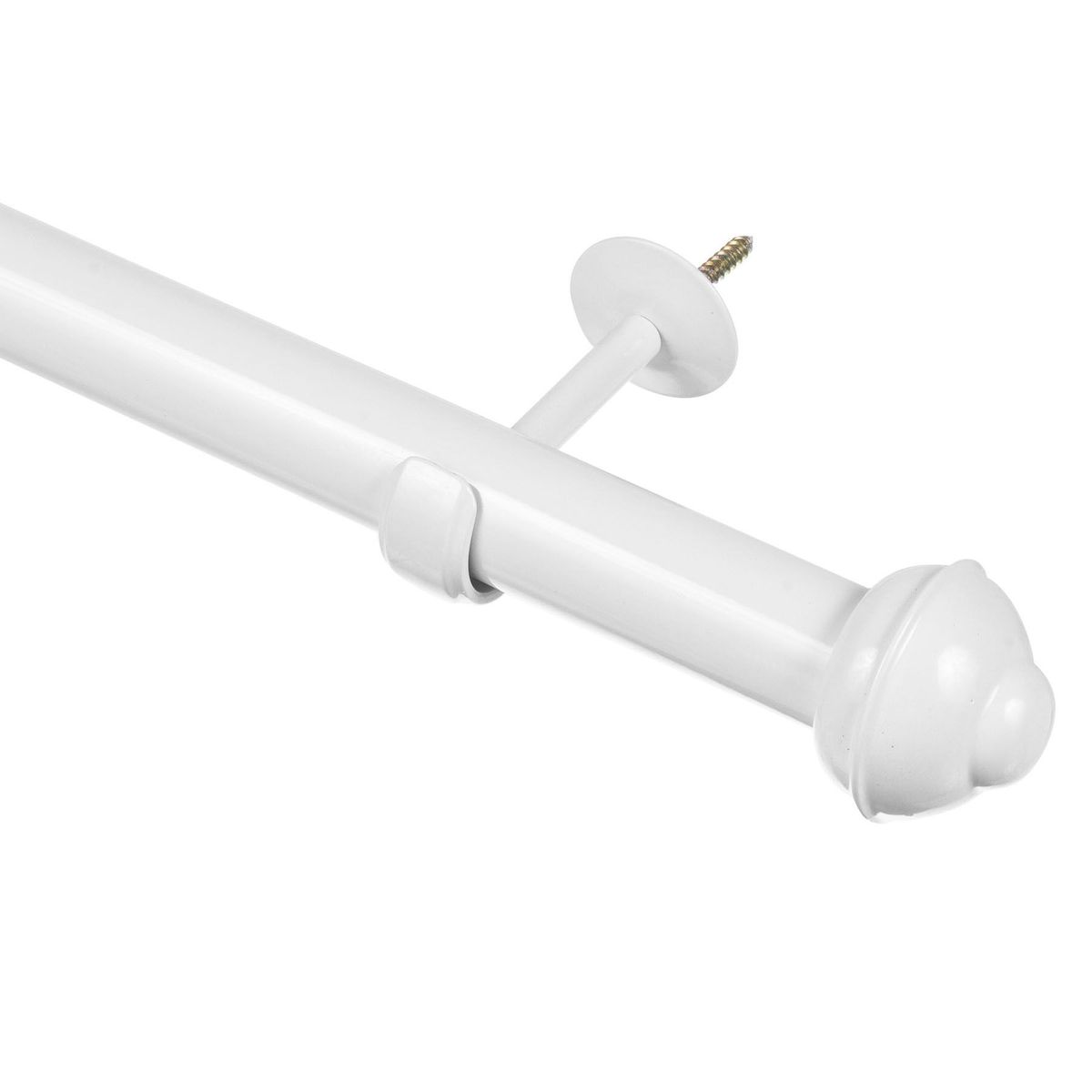 Kit Varão de Cortina Elegance 2m Branco, marca Couselo - Foto Principal
