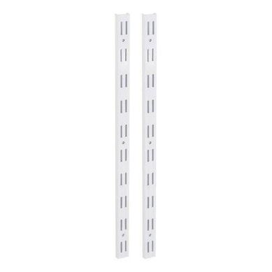 Trilho Duplo 50cm Branco