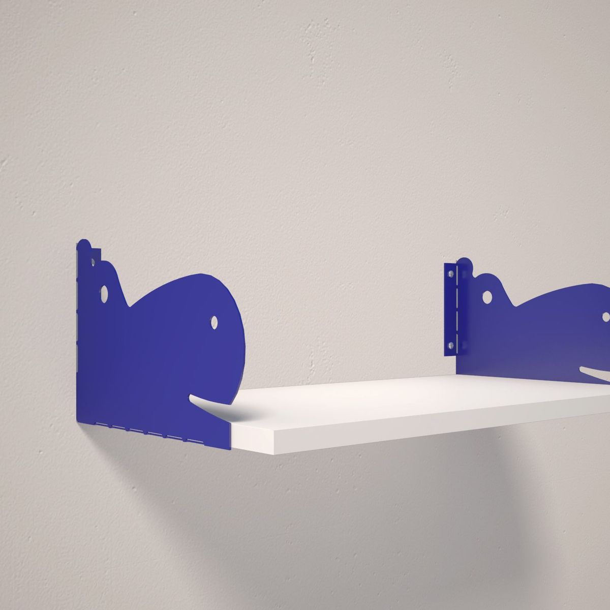 Suporte Hipopótamo Par, Azul, marca Ducasse - Foto 2