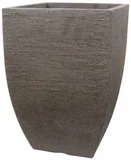 Vaso Quadrado Moderno, Mármore, 36cm