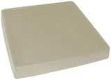 Prato Quadrado, Cimento, 38cm