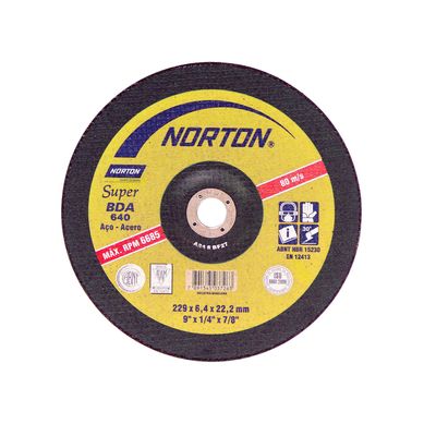 Disco de Desbaste Super BDA640 228,6x6,4x22,22mm
