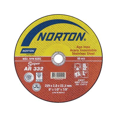 Disco de Corte Ar332 Super Inox, 229X3,0X22,22