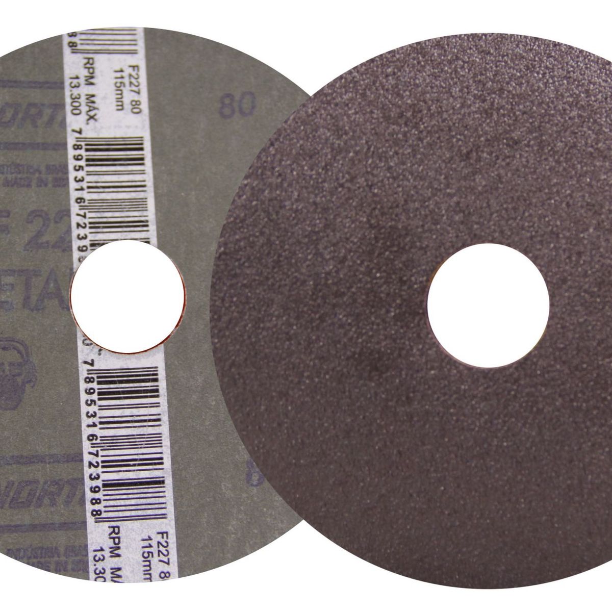 Disco Lixa Metalite F227 Grão 80 115x22mm, marca Norton - Foto Principal