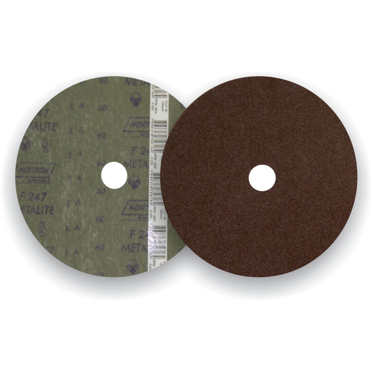 Disco Lixa Metalite F247 Grão 60 180x22mm, marca Norton - Foto Principal