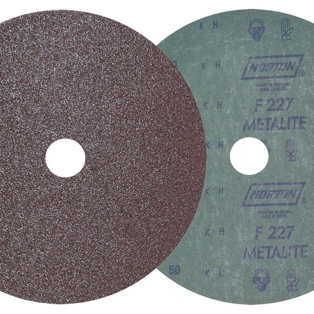 Disco Lixa Metalite F247 Grão 50, 180X22, marca Norton - Foto Principal