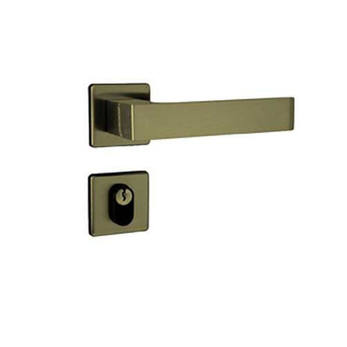 Fechadura 4301 Externa 40mm Bronze Latonado, marca Aliança - Foto Principal