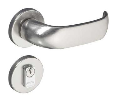 Fechadura 500-90E Externa 55mm Cromado Acetinado