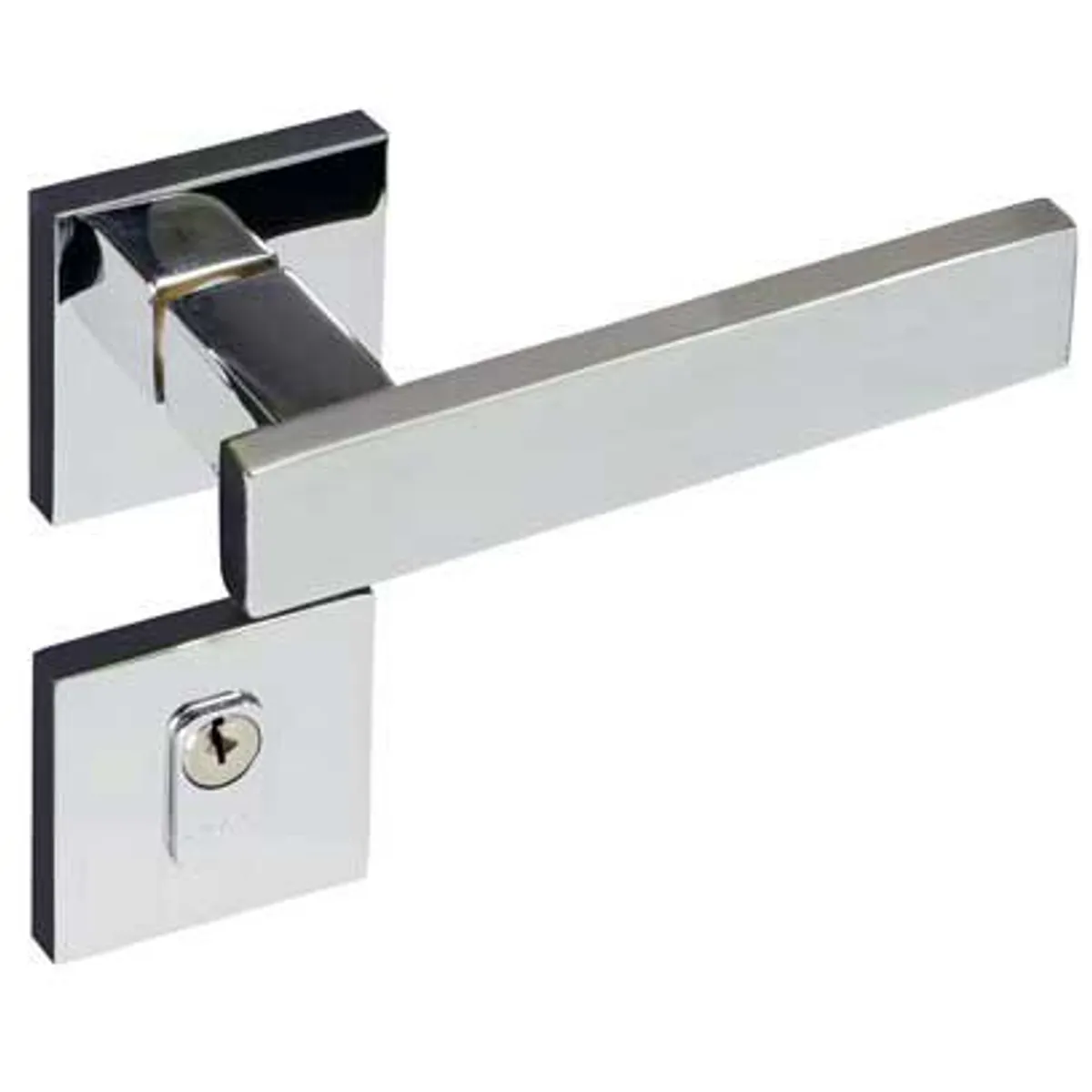 Fechadura Zamac Retro Roseta 411-90E CR, marca Pado - Foto Principal
