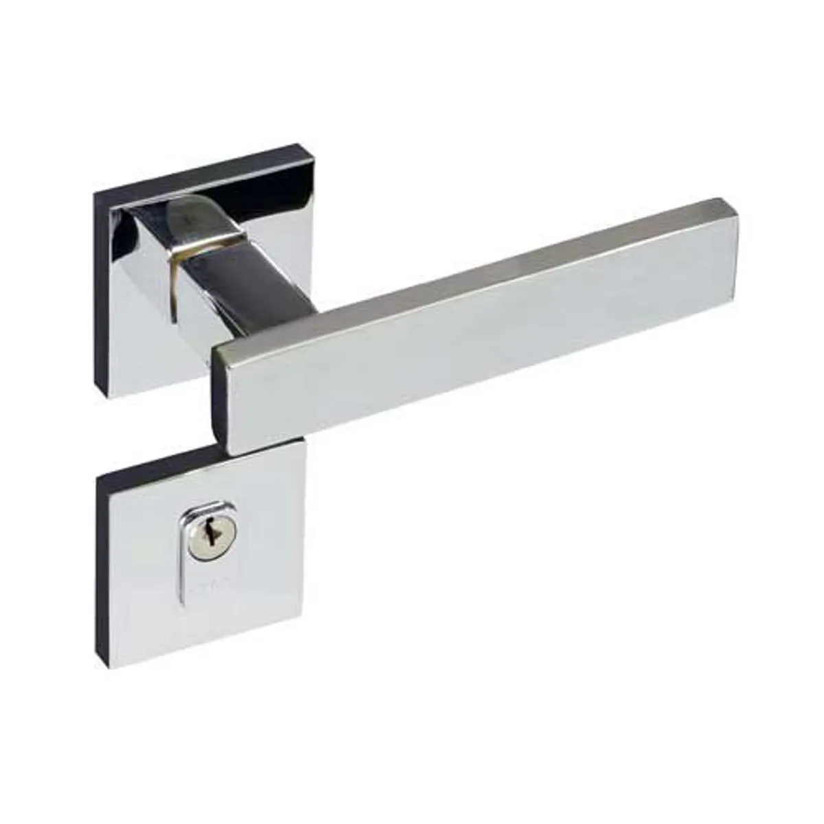 Fechadura Zamac Retro Roseta 411-90E CR, marca Pado - Foto Principal