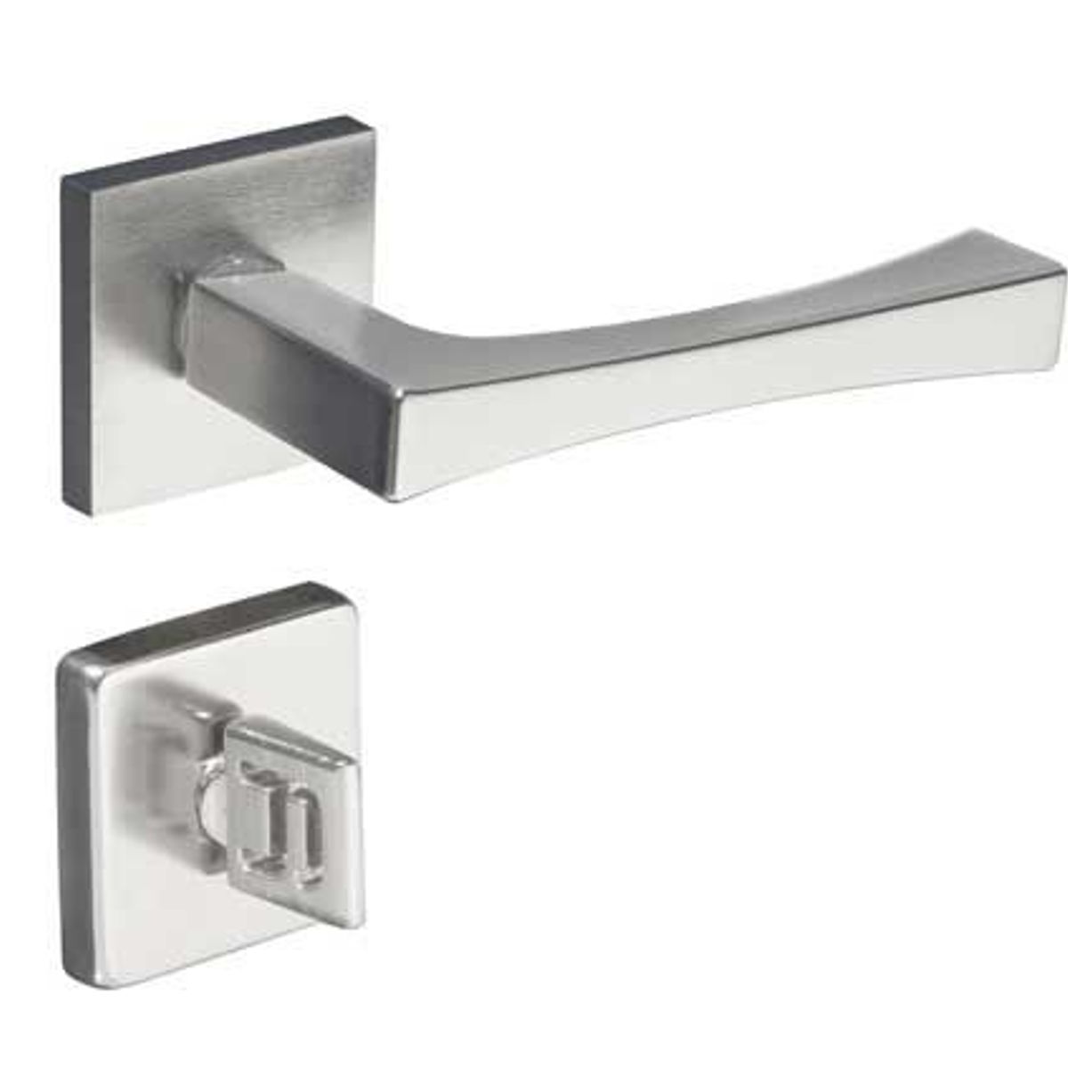 Fechadura 885-90B WC (Banheiro) 55mm Cromado Acetinado, marca Pado - Foto Principal