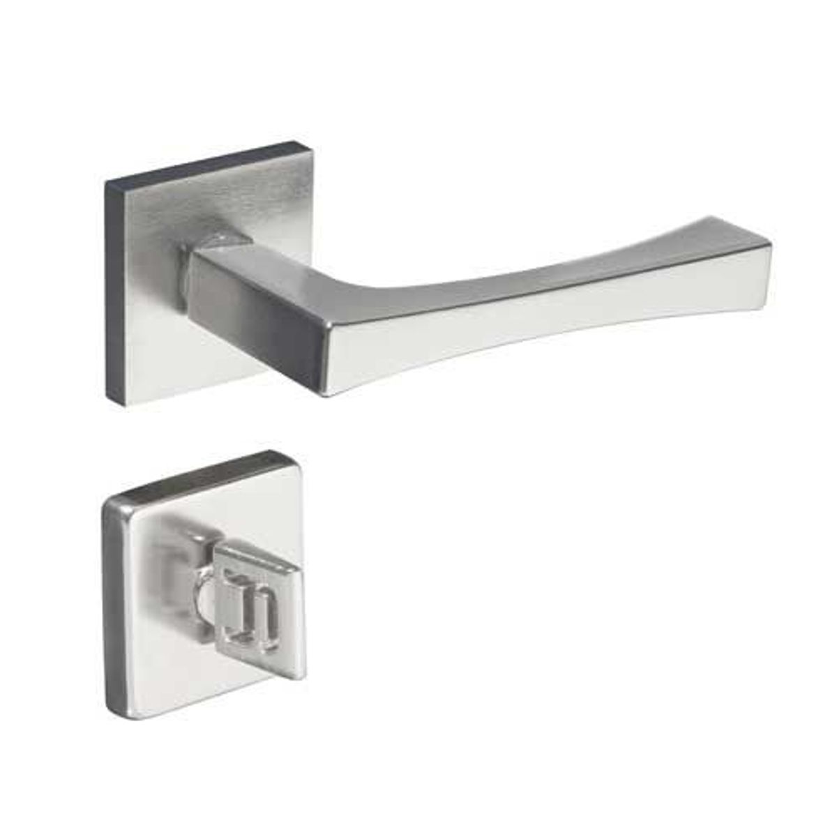 Fechadura 885-90B WC (Banheiro) 55mm Cromado Acetinado, marca Pado - Foto Principal