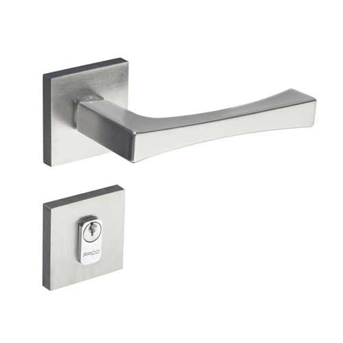 Fechadura 885-90E Externa 55mm Cromado Acetinado, marca Pado - Foto Principal