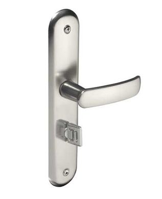 Fechadura 507-80B WC (Banheiro) 40mm Cromado Acetinado