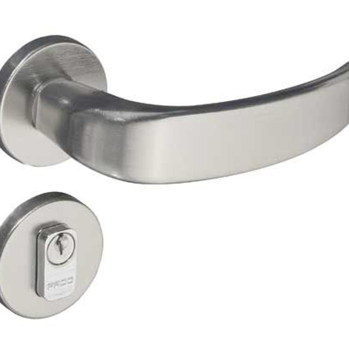Fechadura Victória Externa 55mm Cromado Acetinado, marca Pado - Foto Principal