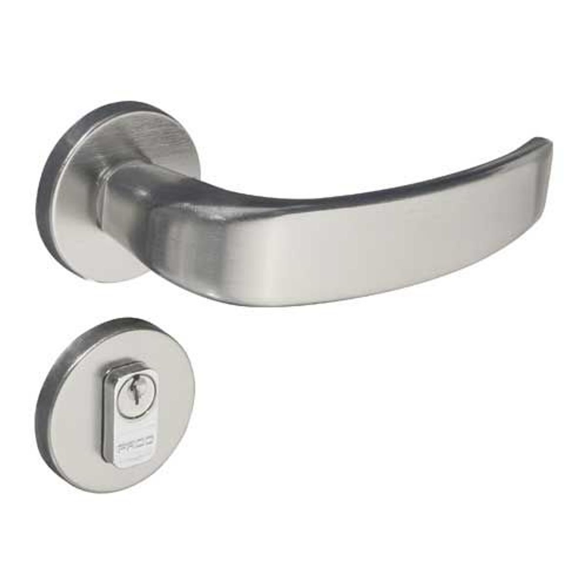 Fechadura Victória Externa 55mm Cromado Acetinado, marca Pado - Foto Principal