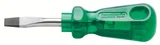 Chave de Fenda Toco Ponta Chata 5x38mm 3/16x1.1/2" Verde