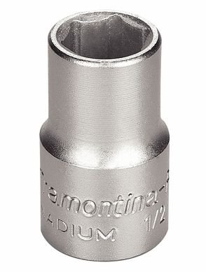 Soquete Sextavada em Ao Cromo Vandio 1/2'14mm
