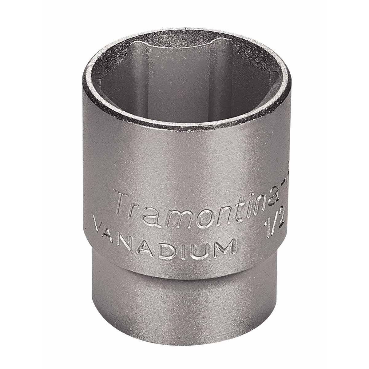 Soquete Sextavada em Aço Cromo Vanádio 1/2" 27mm, marca Tramontina - Foto Principal