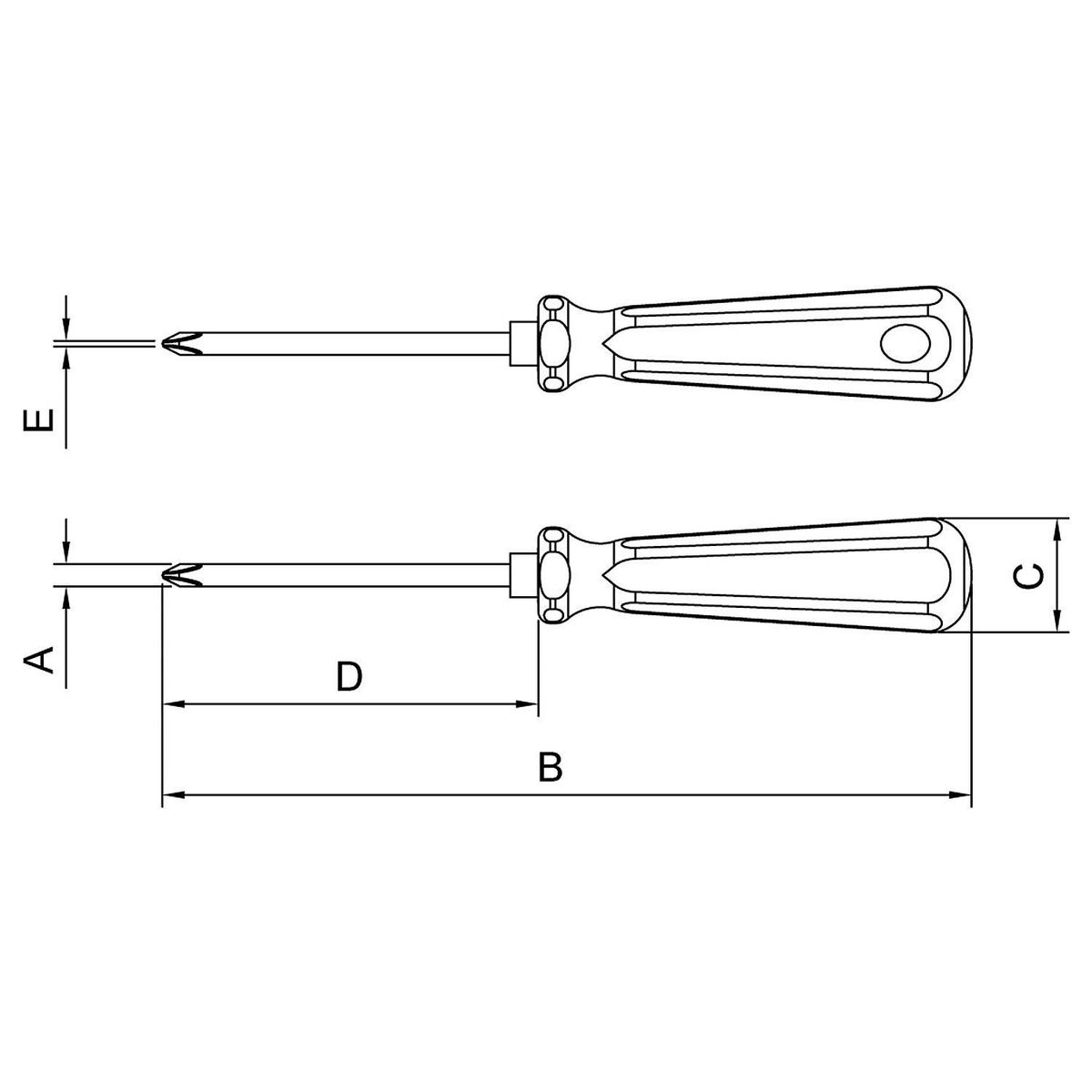 Chave Philips Ponta Cruzada 10X150mm 3/8/6", marca Tramontina - Foto 2