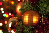 Conjunto 24 Bolas de Natal Diamantadas 2cm Laranja