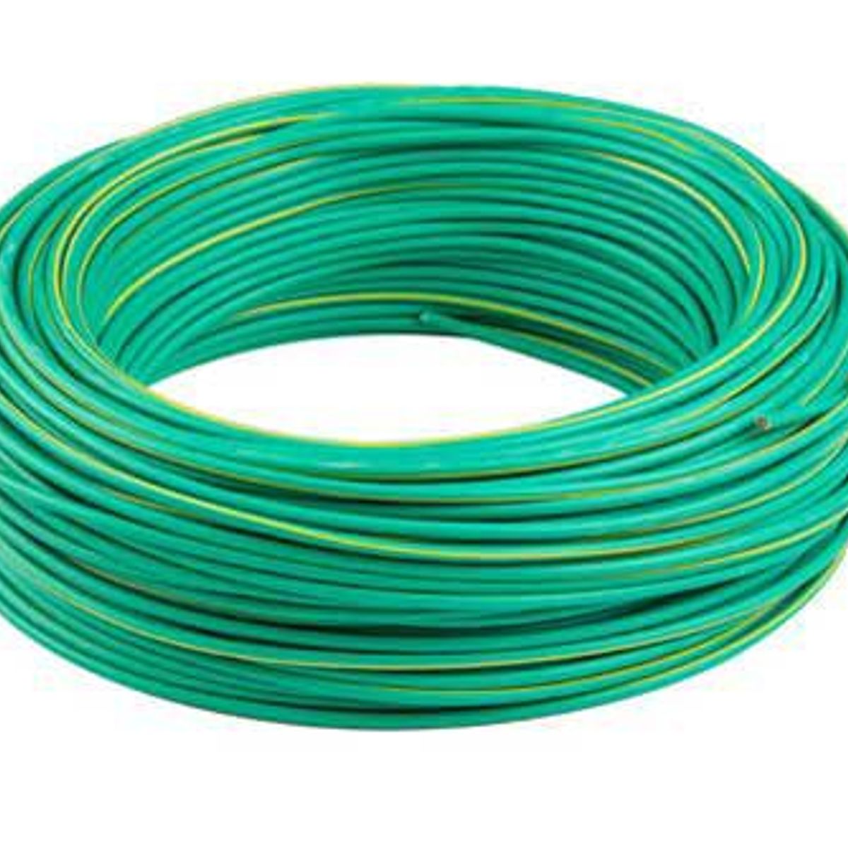 Cabo Flexível 4mm² Amarelo e Verde Rolo 100m Perfil, marca Perfil - Foto Principal