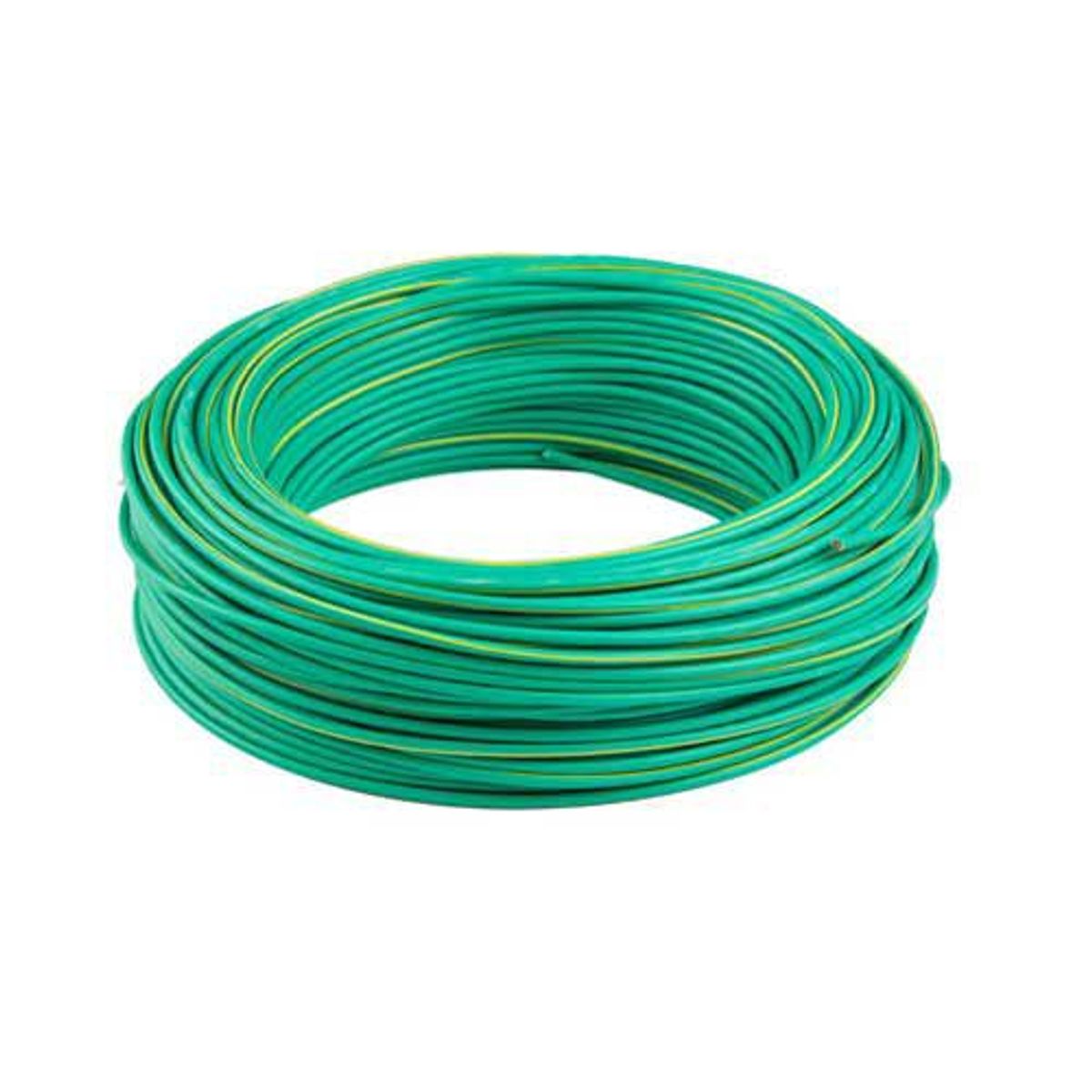 Cabo Flexível 4mm² Amarelo e Verde Rolo 100m Perfil, marca Perfil - Foto Principal
