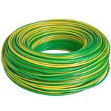 Cabo Flexível 2,5mm Amarelo Verde Rolo 100M