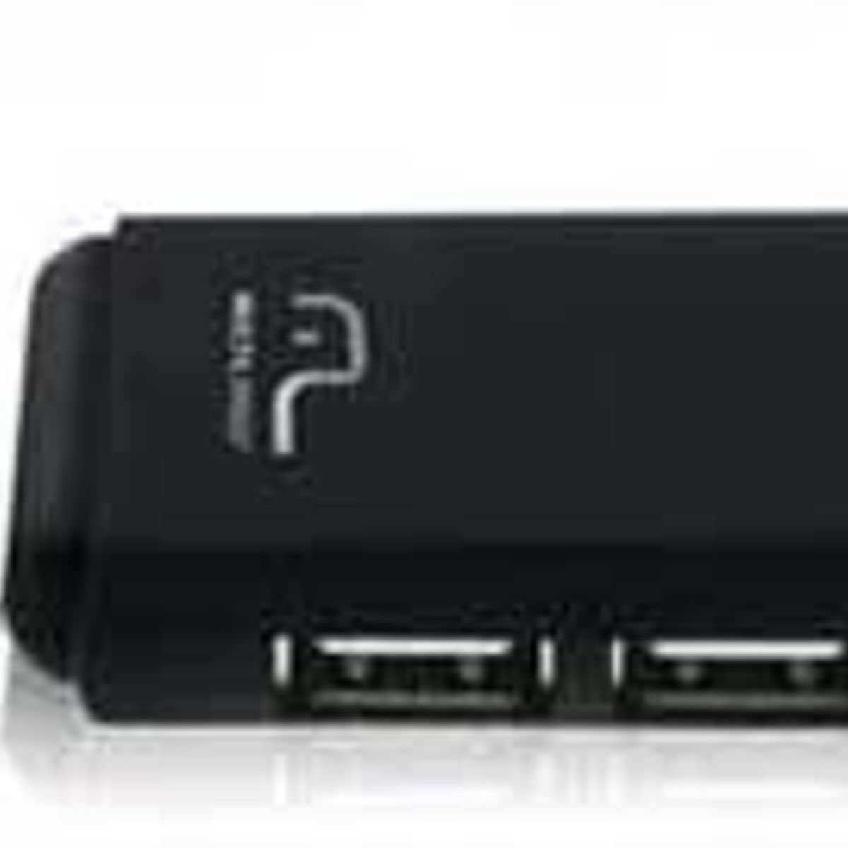 Hub USB 4 Portas Slim 2.0 Preto Multilaser, marca Multilaser - Foto 2