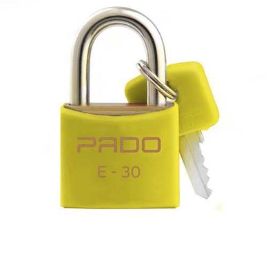 Cadeado Sm E-30mm Cor Amarelo