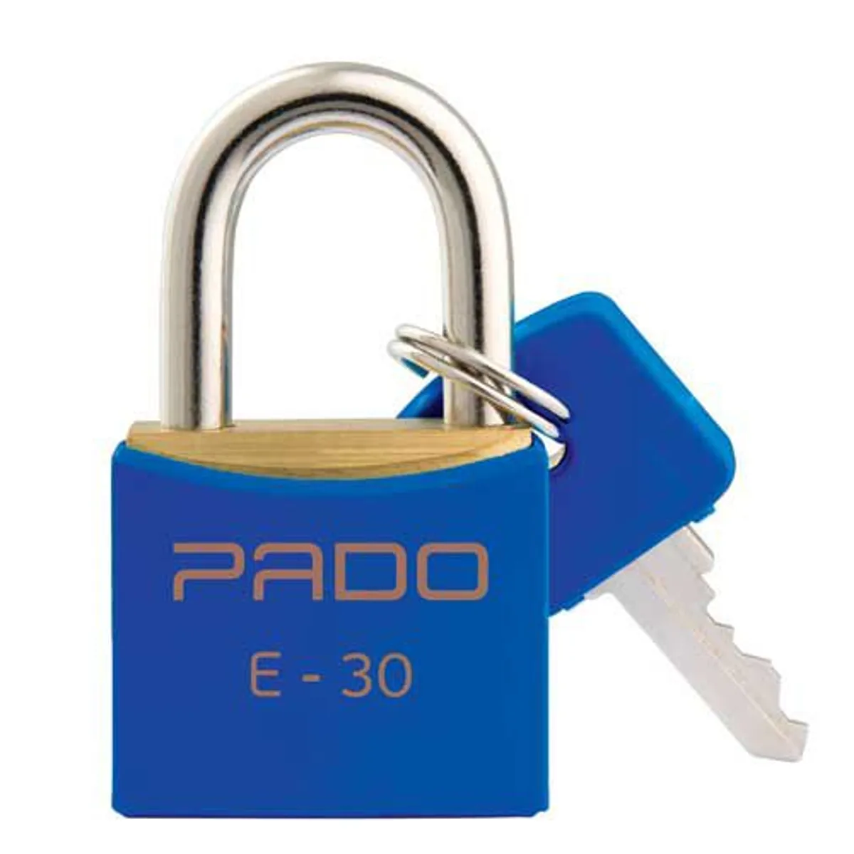 Cadeado Sm E-30mm Cor Azul, marca Pado - Foto Principal