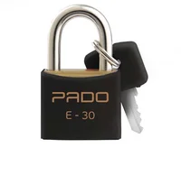 Cadeado Sm E-30mm Cor Preto