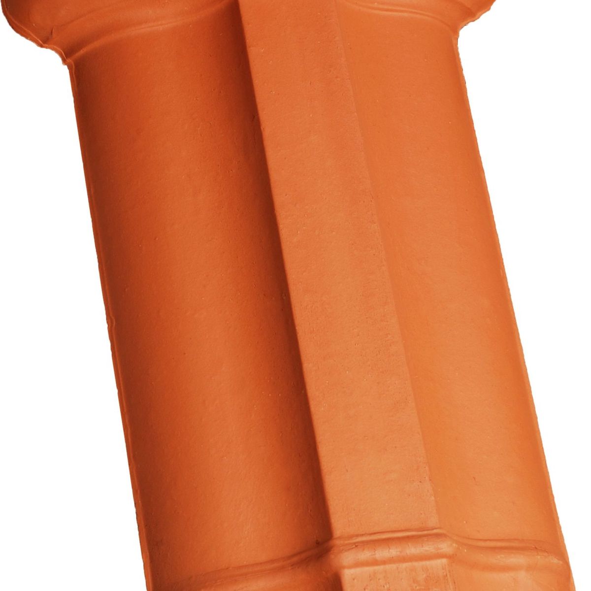 Cumeeira de Cerâmica Estreita Resinada 21cmx41cmx50mm Vermelho Resinado, marca Cerâmica Barrobello - Foto Principal