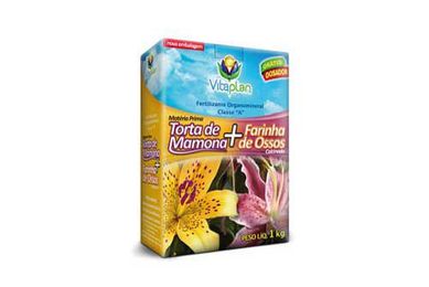 Fertilizante Torta Mamona e Farinha de Osso, 1kg