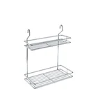 Porta Condimentos Duplo para Suporte Cromado 5/8 32.5x37.5x1