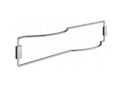 Porta Toalhas Fixo Duplo 45x8,5x4cm Cromado