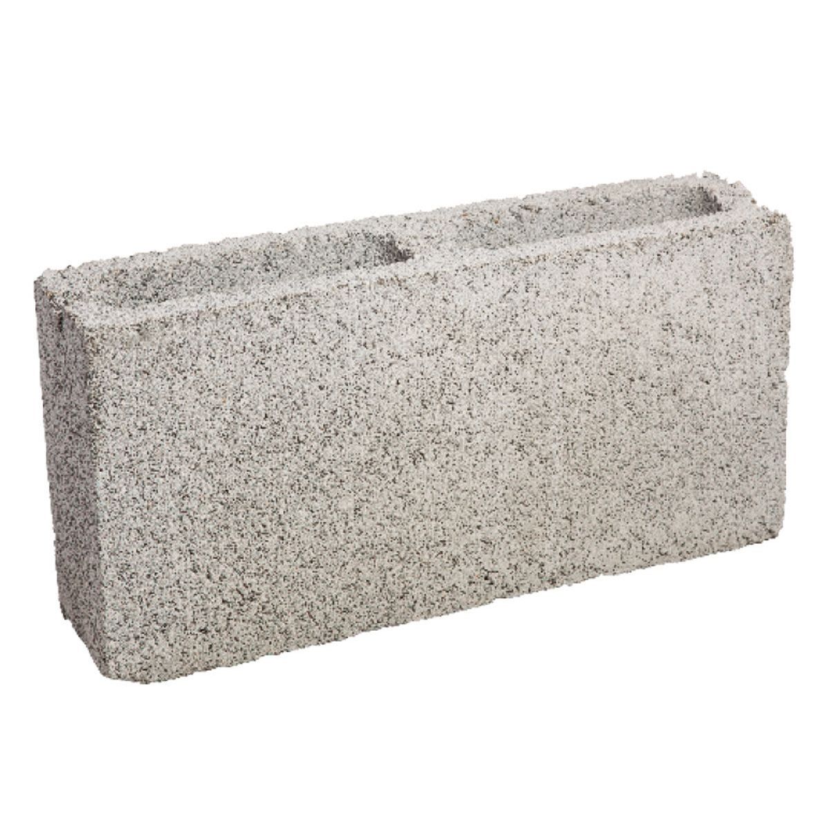 Bloco Concreto Liso Cinza 09x19x39cm JCR Blocos, marca JCR Blocos - Foto Principal
