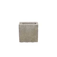 Bloco Concreto Liso Cinza 09x19x19cm JCR Blocos
