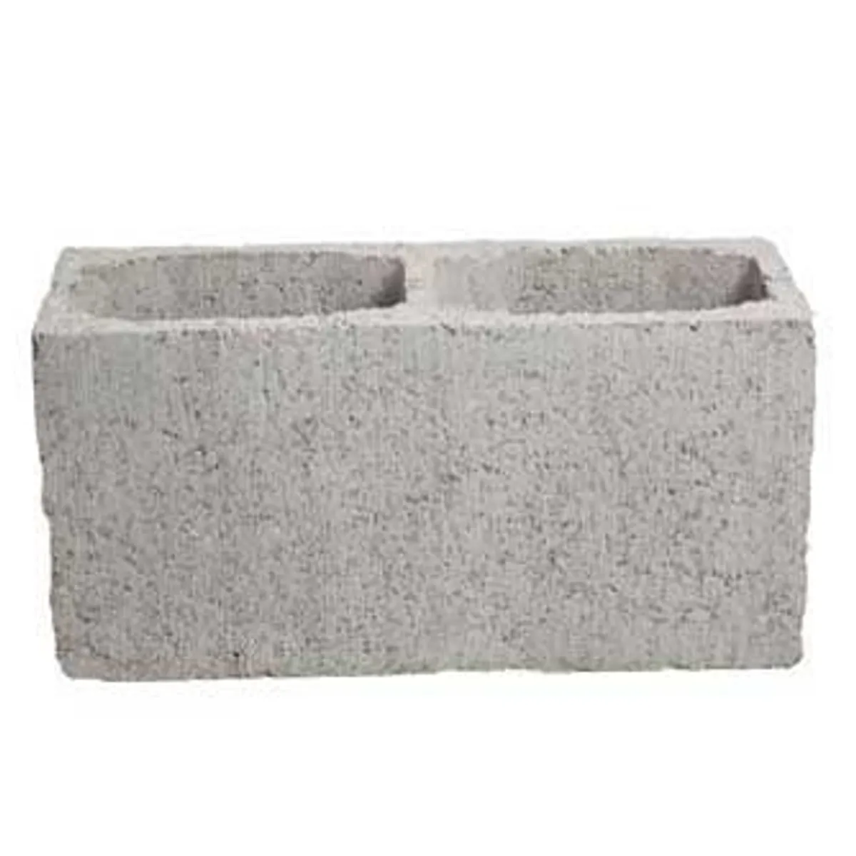 Bloco Concreto Liso, Cinza, 14x19x39cm, marca JCR Blocos - Foto 2