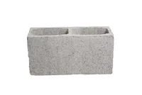Bloco Concreto Liso, Cinza, 14x19x39cm