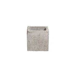 Bloco Estrutural Concreto Liso, Cinza, 14x19x19cm