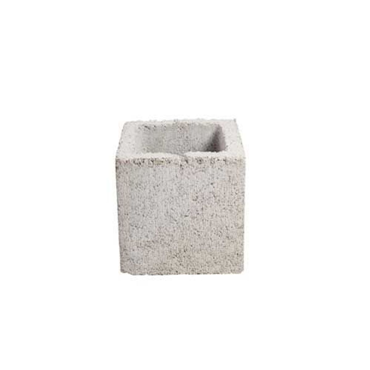 Bloco Estrutural Concreto Liso, Cinza, 19x19x19cm, marca JCR Blocos - Foto Principal