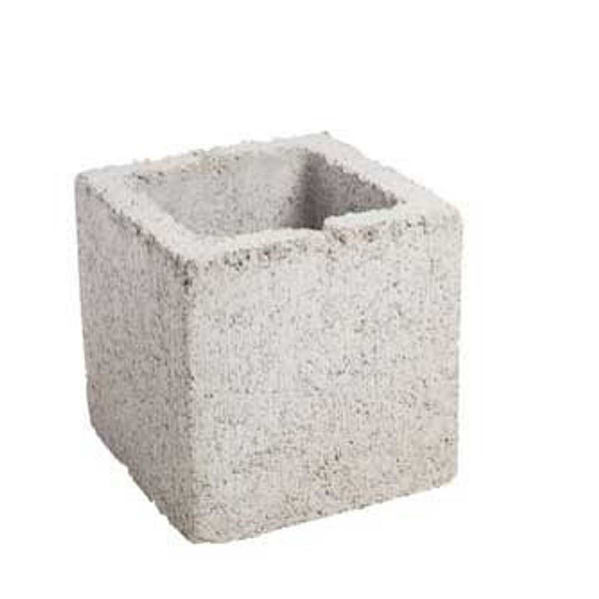 Bloco Estrutural Concreto Liso, Cinza, 19x19x19cm, marca JCR Blocos - Foto 2