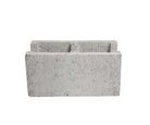 Canaleta Concreto Liso Cinza 19x19x39cm JCR Blocos