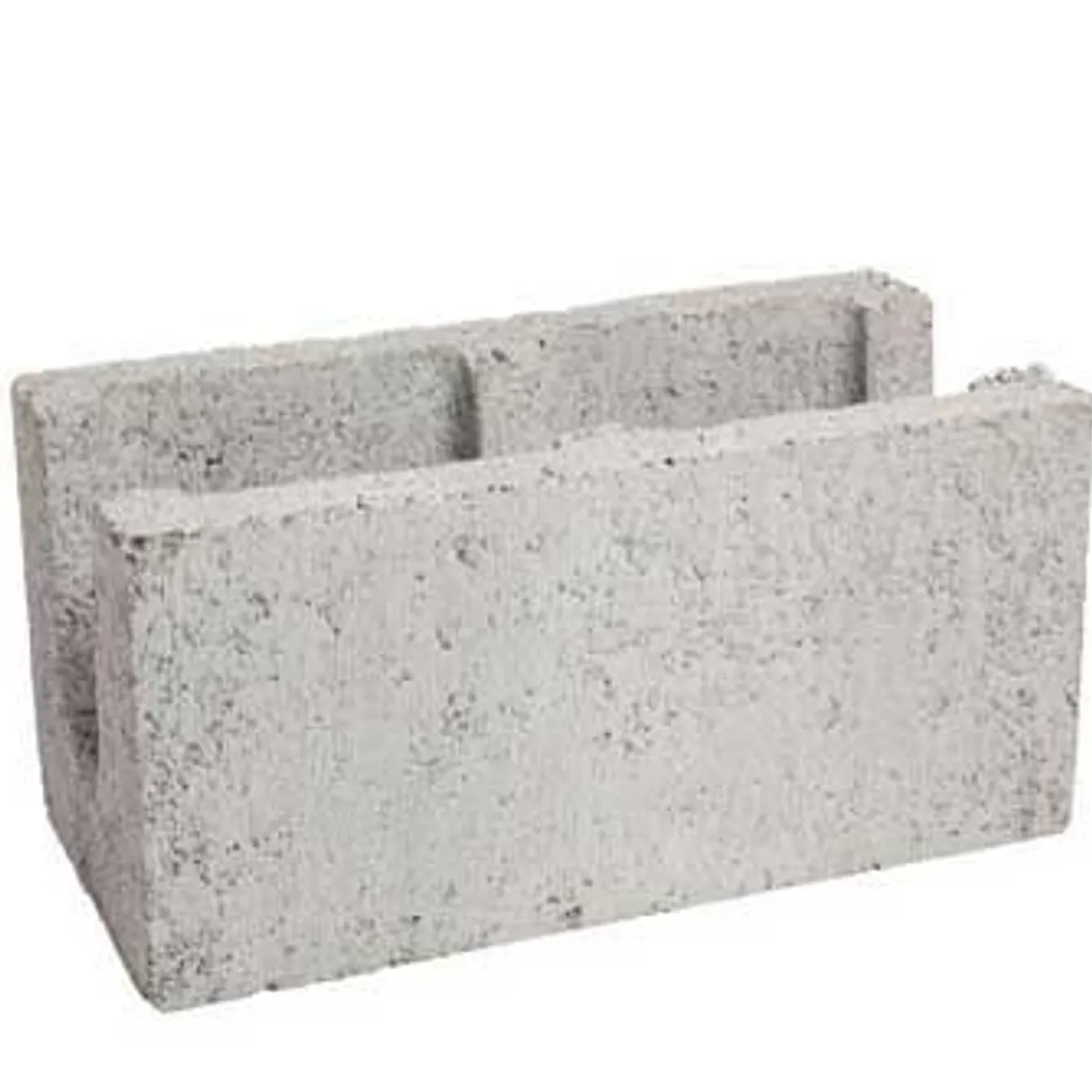 Canaleta Concreto Liso Cinza 19x19x39cm JCR Blocos, marca JCR Blocos - Foto 2