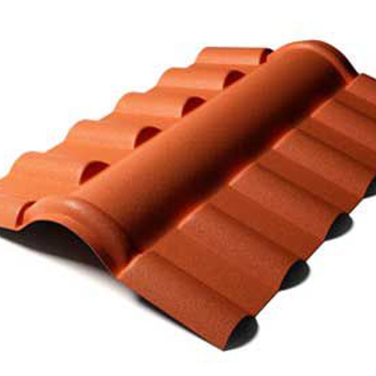 Cumeeira Plan de PVC 88cmx15cm Marrom, marca Precon - Foto Principal