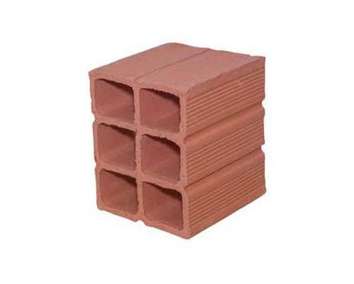 Bloco Cermico 11,5x14x11,5cm Marrom