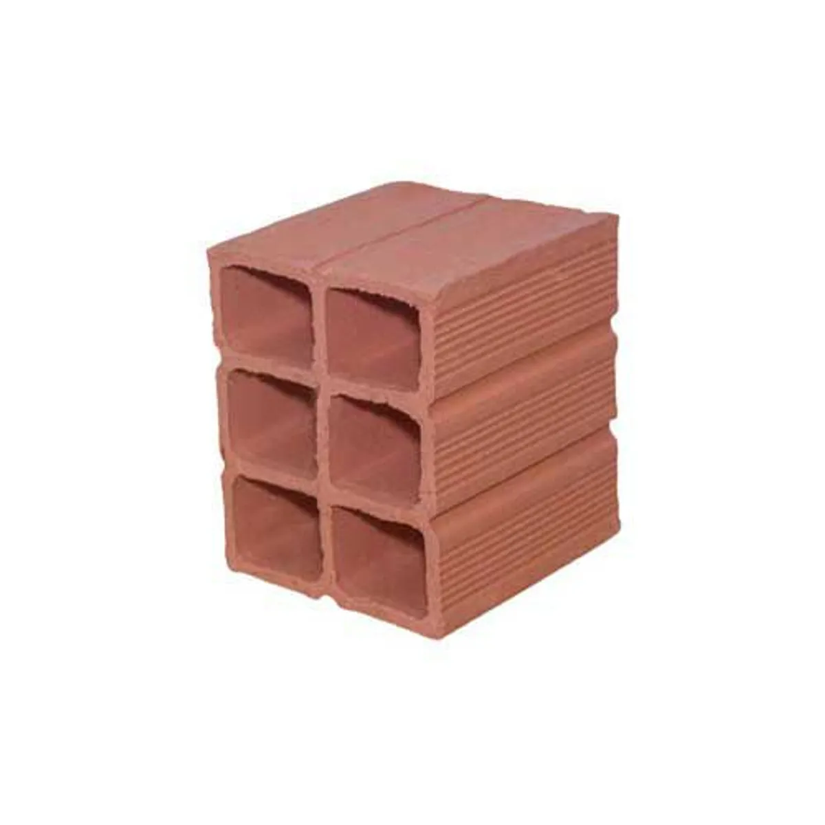 Bloco Cerâmico 11,5x14x11,5cm Marrom, marca Nova União - Foto Principal